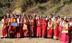 14 HHs of Dhading received Joint Land Ownership Certificate 