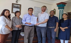 MoU between SAHAS Nepal and MCC