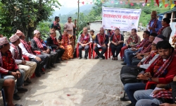 Formal Handover of 49 Safer houses in Thumi, Gorkha