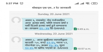 Mobile SMS based Agri-market Information and Weather Forecasting System